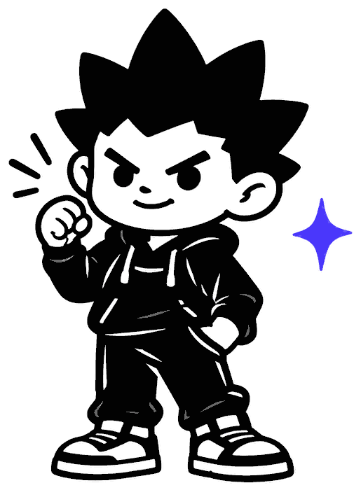 Clutch or Cry mascot pumping his fist
